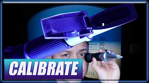 how to calibrate refractometer with ro di water|Will RO/DI water work to calibrate a refr.